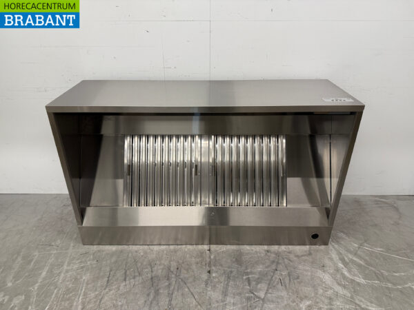 Edelstahl-Dunstabzugshaube Premium-line Motor 1500 kuub box Modell 160 cm 230V Horeca