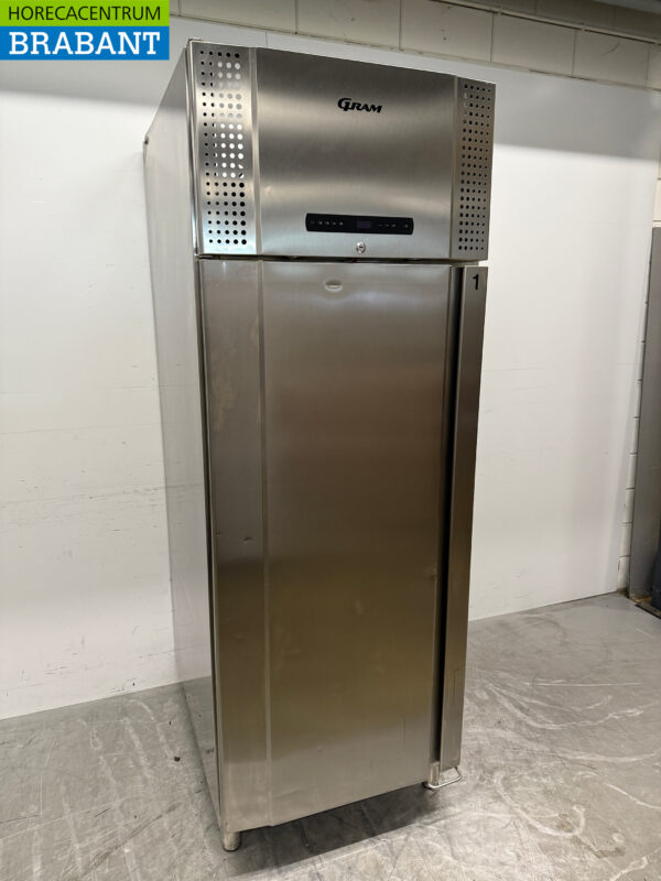Edelstahl Gram Gefrierschrank 930 Liter Bakerynorm 230V Horeca – Bild 3
