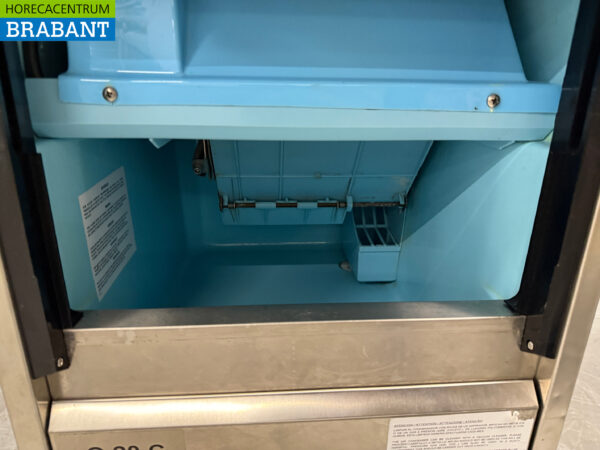 ITV Quasar Eiswürfelmaschine aus Edelstahl 24 kg pro Tag 6 kg Bunker 230V Horeca – Bild 4