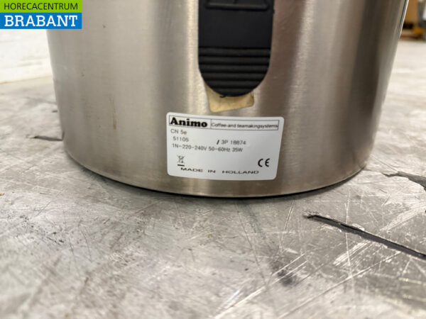 Animo Heißwasserkocher aus Edelstahl 5 Liter 230V Horeca – Bild 5