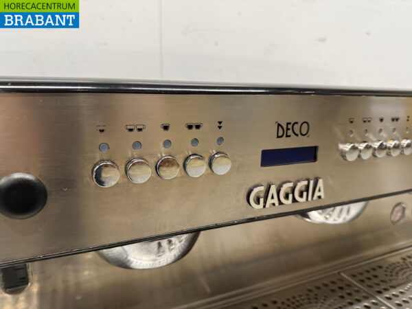 Gaggia Espressomaschine aus Edelstahl 3 Gruppen 400V Horeca – Bild 4