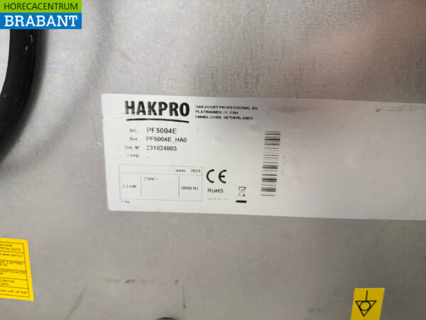 Hakpro Heißluftofen aus Edelstahl 230V Horeca – Bild 5