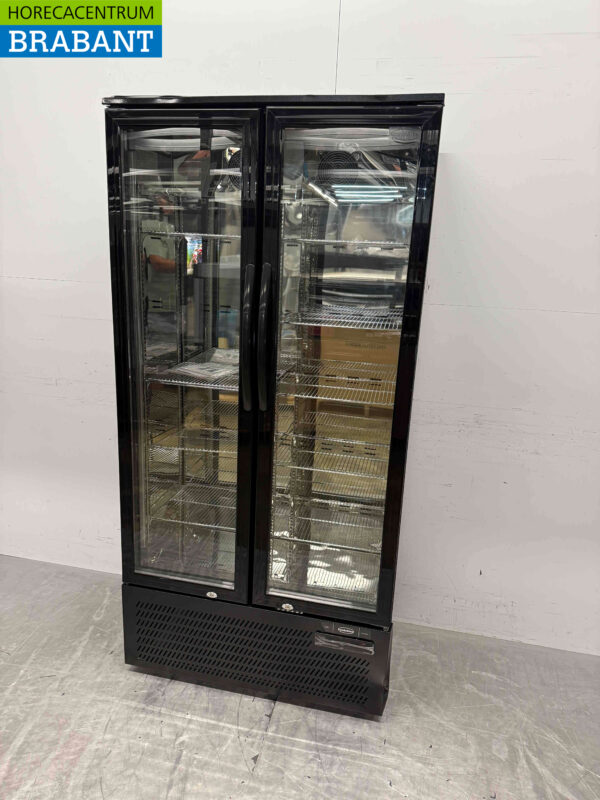 Combisteel Bar Cooler Hoch 458 Liter Glas Flügeltüren 230V Horeca