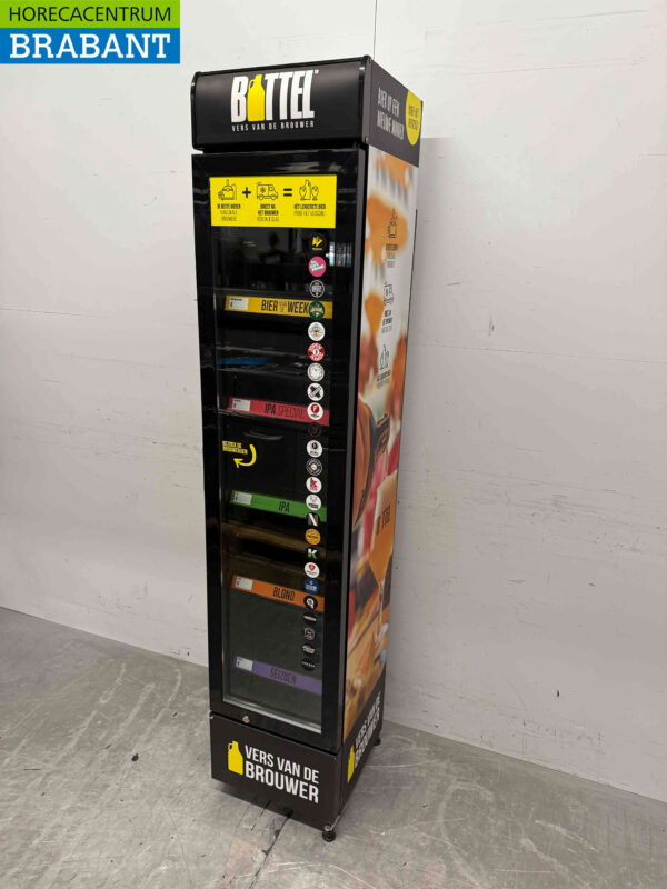 Gastro-Cool Glastürkühlschrank Getränkekühlschrank 155 Liter 230V Horeca – Bild 2
