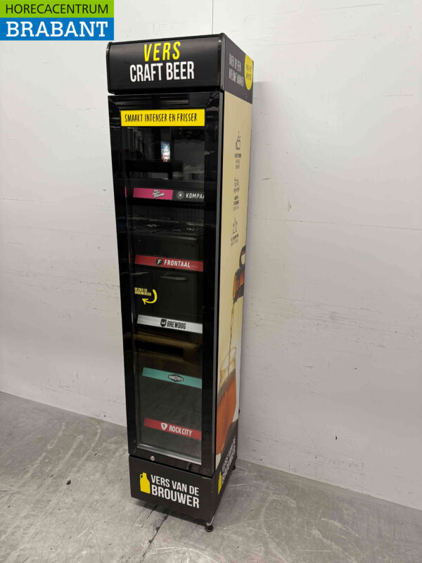 Gastro-Cool Glastürkühlschrank Getränkekühlschrank 155 Liter 230V Horeca – Bild 2
