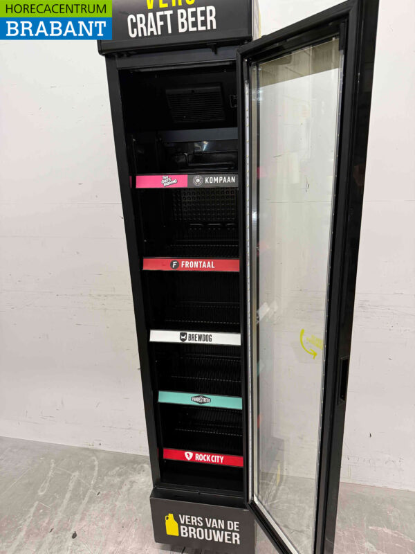 Gastro-Cool Glastürkühlschrank Getränkekühlschrank 155 Liter 230V Horeca – Bild 4