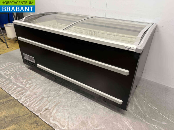 Combisteel Gefrierschrank mit Glasschiebedeckel 870 Liter 230V Horeca – Bild 2