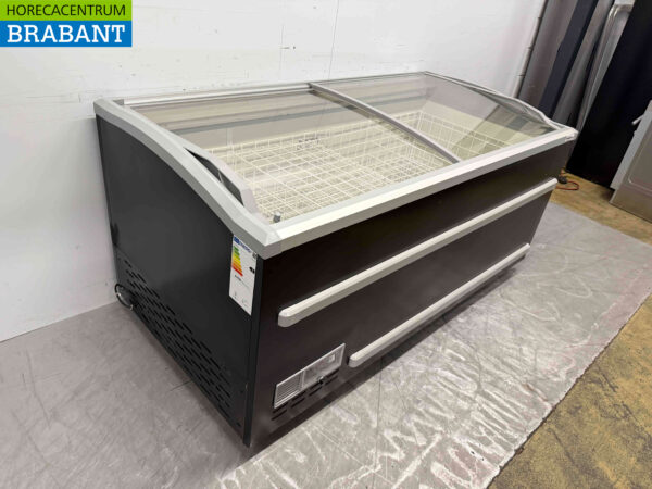 Combisteel Gefrierschrank mit Glasschiebedeckel 870 Liter 230V Horeca – Bild 3