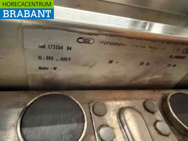 RVS Alpeninox Bain Marie 4 x 1/1 GN 400V 140 cm Horeca – Bild 5