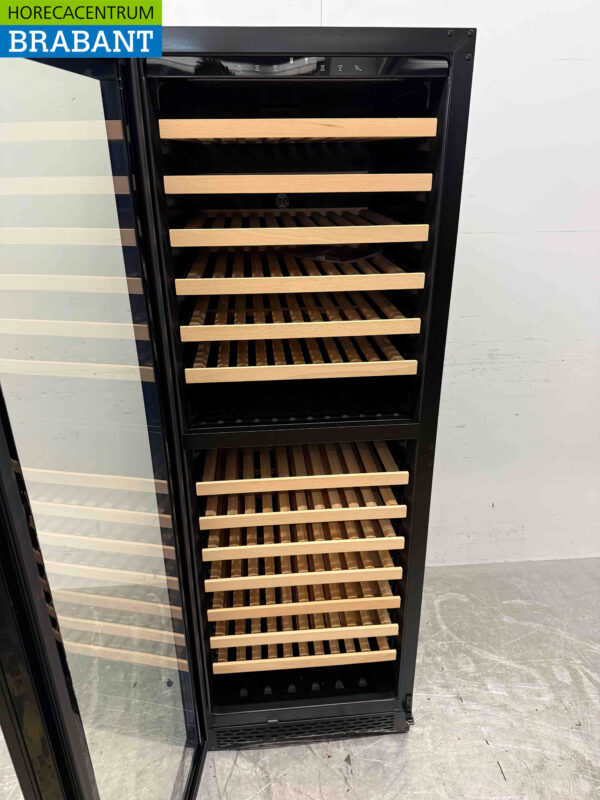 Combisteel Weinkühler Weinkühlschrank 2 Zonen 154 Flaschen 230V Horeca – Bild 4