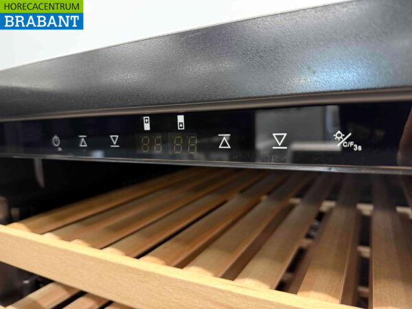 Combisteel Weinkühler Weinkühlschrank 2 Zonen 154 Flaschen 230V Horeca – Bild 5
