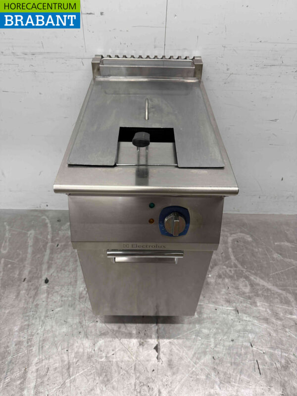 Edelstahl Electrolux Fritteuse 14 Liter 400V Horeca – Bild 2