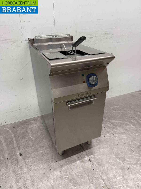 Edelstahl Electrolux Fritteuse 14 Liter 400V Horeca – Bild 3