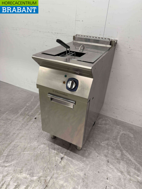 Edelstahl Electrolux Fritteuse 14 Liter 400V Horeca – Bild 4