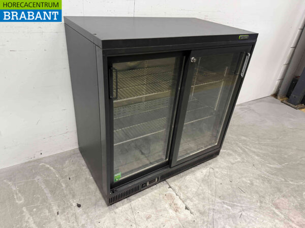 Gamko Bar Cooler 2 Glasschiebetüren 90 cm 230V Horeca – Bild 3