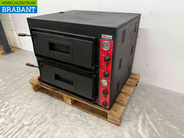 Saro Pizzaofen aus Edelstahl 6 Pizzen 30 cm Durchmesser 400V Horeca (kopie) – Bild 3