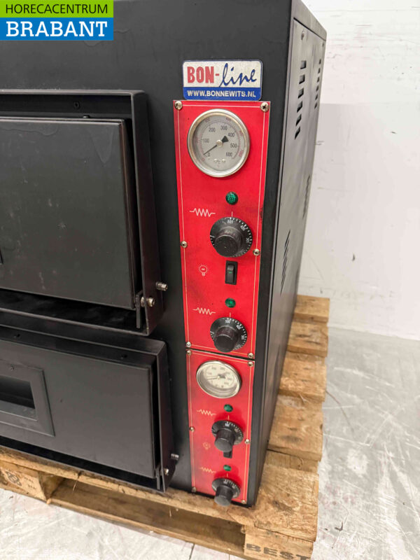 Saro Pizzaofen aus Edelstahl 6 Pizzen 30 cm Durchmesser 400V Horeca (kopie) – Bild 4