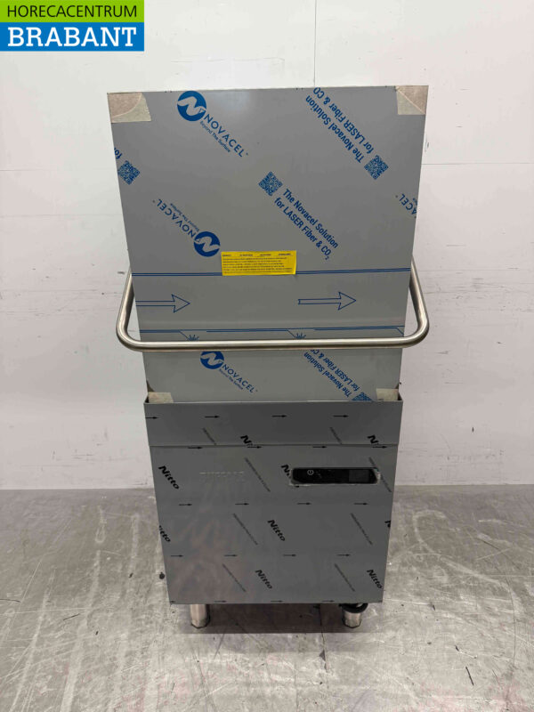 Buffalo DN975 Geschirrspüler aus Edelstahl mit Ablaufpumpe 400V Horeca
