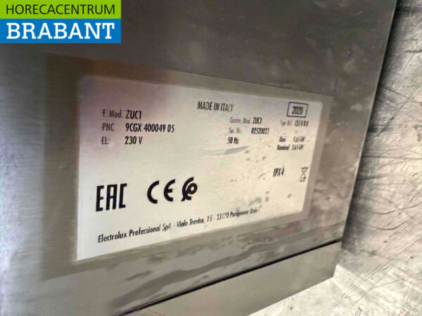 Zanussi Zuc1 Geschirrspüler aus Edelstahl mit Ablaufpumpe 230V Horeca – Bild 5