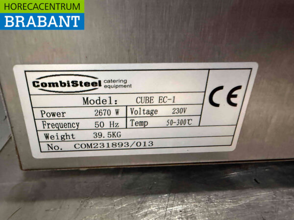 Edelstahl Combisteel Heißluftofen Konvektionsofen Snackofen 230V Horeca – Bild 5