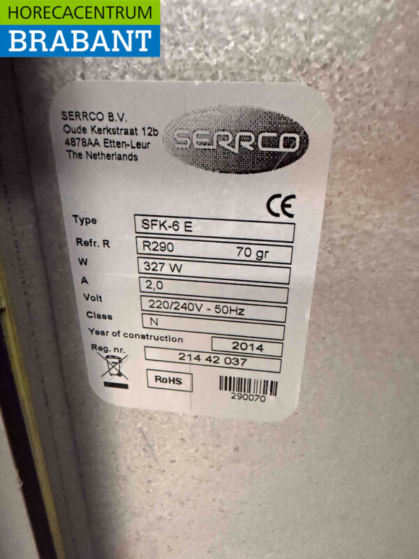 Serrco SFK-6E Fasskühler Fasskühler 111 cm 230V Horeca – Bild 5
