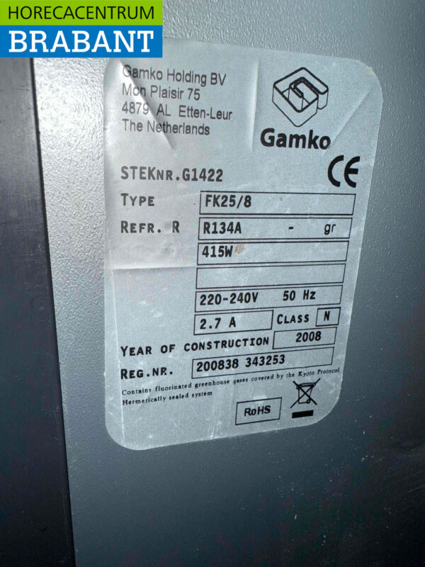 Gamko Fasskühler 135 cm 230V Horeca – Bild 5
