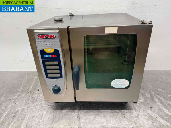 Rational SCC 101 SelfCookingCenter aus Edelstahl mit Haube 6 x 1/1 GN 400V Horeca (kopie)