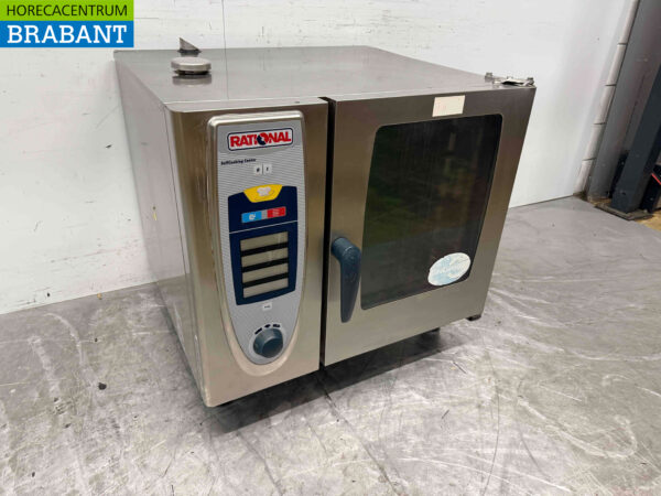 Rational SCC 101 SelfCookingCenter aus Edelstahl mit Haube 6 x 1/1 GN 400V Horeca (kopie) – Bild 2