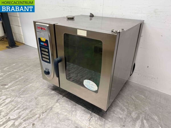 Rational SCC 101 SelfCookingCenter aus Edelstahl mit Haube 6 x 1/1 GN 400V Horeca (kopie) – Bild 3