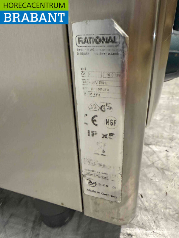 Rational SCC 101 SelfCookingCenter aus Edelstahl mit Haube 6 x 1/1 GN 400V Horeca (kopie) – Bild 6