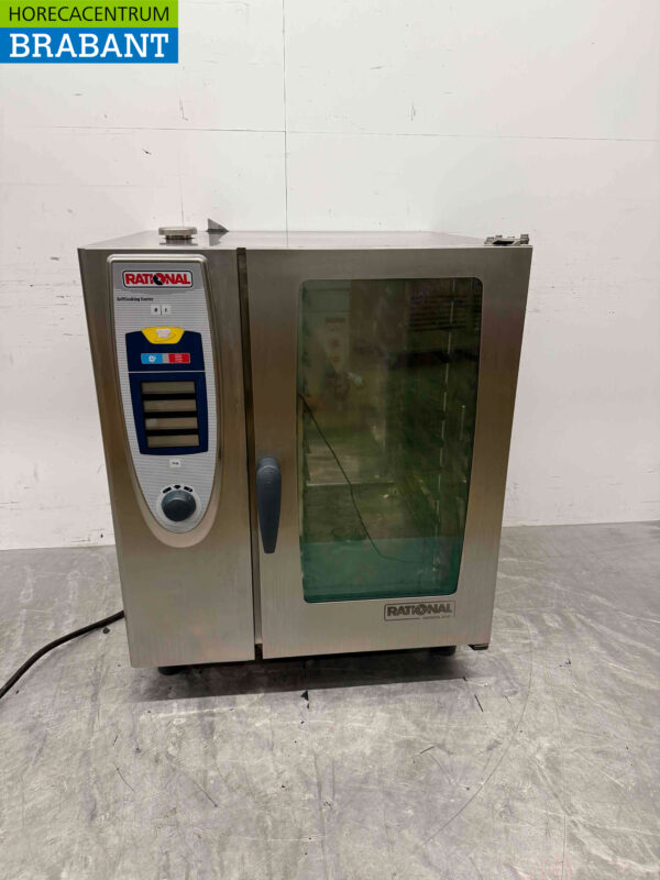 Rational SCC 101 SelfCookingCenter aus Edelstahl mit Haube 6 x 1/1 GN 400V Horeca (kopie)