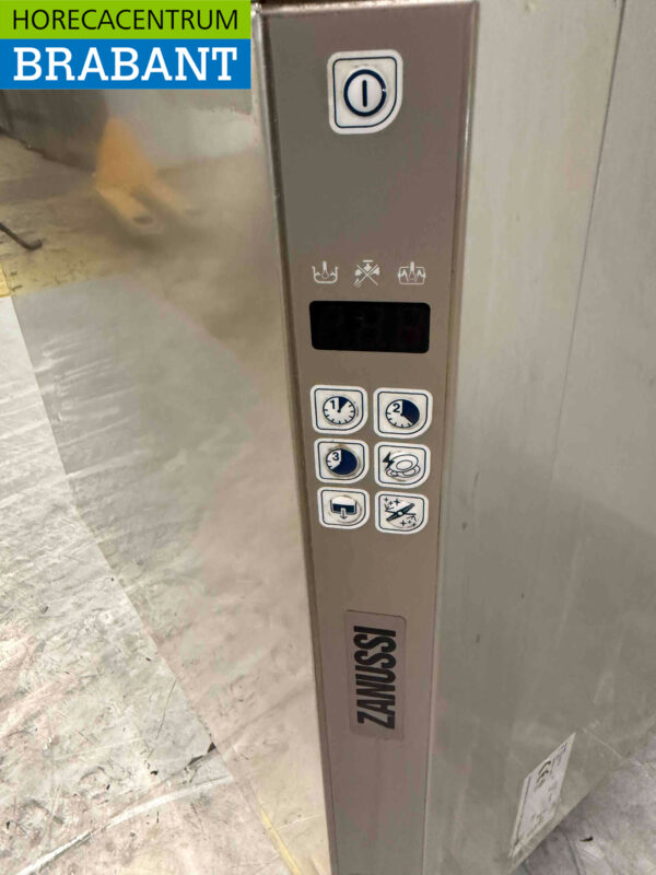 Edelstahl-Geschirrspüler Zanussi HHT8 Sliding 400V Catering – Bild 6