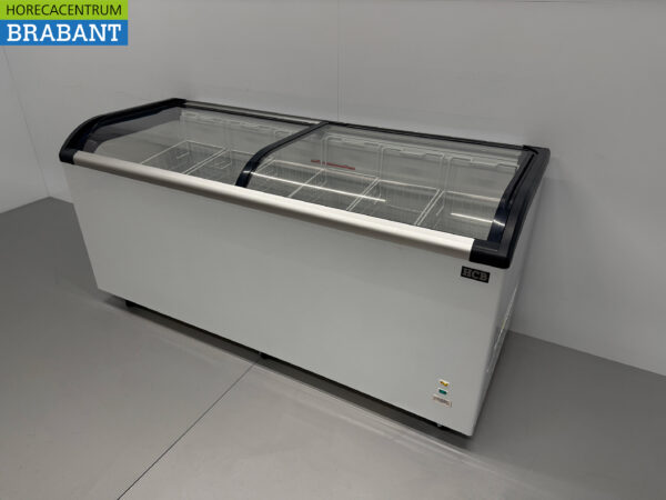 HCB Shop Gefrierschrank Gefrierschrank mit Glasschiebedeckel 545 Liter 230V Horeca – Bild 2