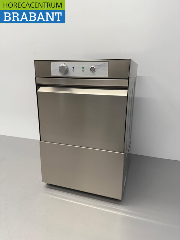 Edelstahl Asber Basic-line Gläserspülmaschine Gläserspüler mit Ablaufpumpe und Seifenpumpen 230V Horeca – Bild 2