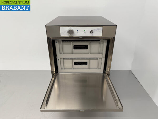 Edelstahl Asber Basic-line Gläserspülmaschine Gläserspüler mit Ablaufpumpe und Seifenpumpen 230V Horeca – Bild 4