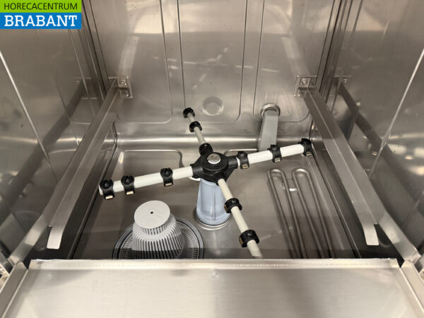 Edelstahl Asber Basic-line Gläserspülmaschine Gläserspüler mit Ablaufpumpe und Seifenpumpen 230V Horeca – Bild 5