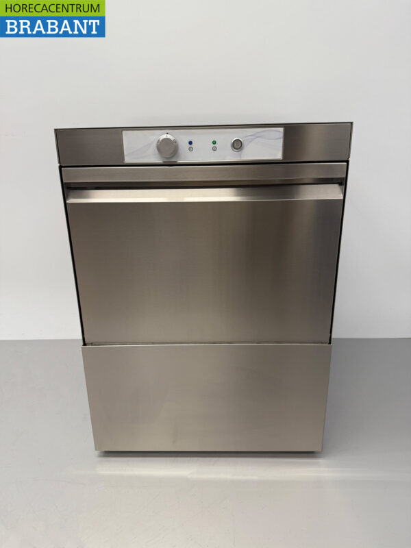 Asber Basic-line Geschirrspüler aus Edelstahl mit Ablaufpumpe und Seifenpumpen 230V Horeca