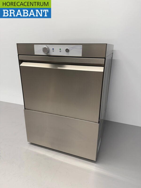 Asber Basic-line Geschirrspüler aus Edelstahl mit Ablaufpumpe und Seifenpumpen 230V Horeca – Bild 2