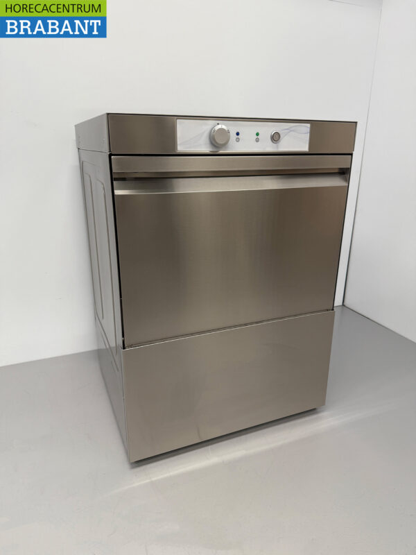 Asber Basic-line Geschirrspüler aus Edelstahl mit Ablaufpumpe und Seifenpumpen 230V Horeca – Bild 3