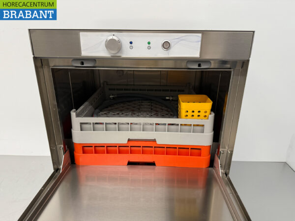 Asber Basic-line Geschirrspüler aus Edelstahl mit Ablaufpumpe und Seifenpumpen 230V Horeca – Bild 4