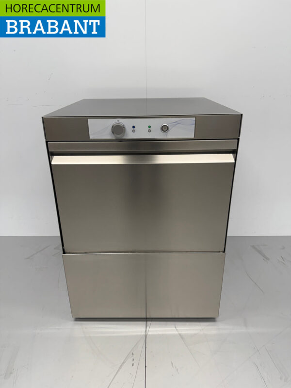Asber Basic-line Geschirrspüler aus Edelstahl mit Ablaufpumpe und Seifenpumpen 400V Horeca