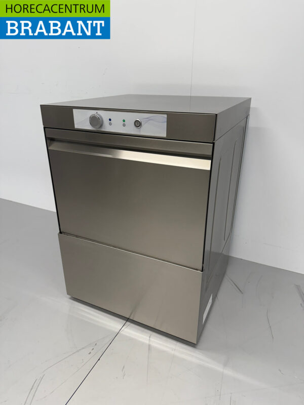 Asber Basic-line Geschirrspüler aus Edelstahl mit Ablaufpumpe und Seifenpumpen 400V Horeca – Bild 2