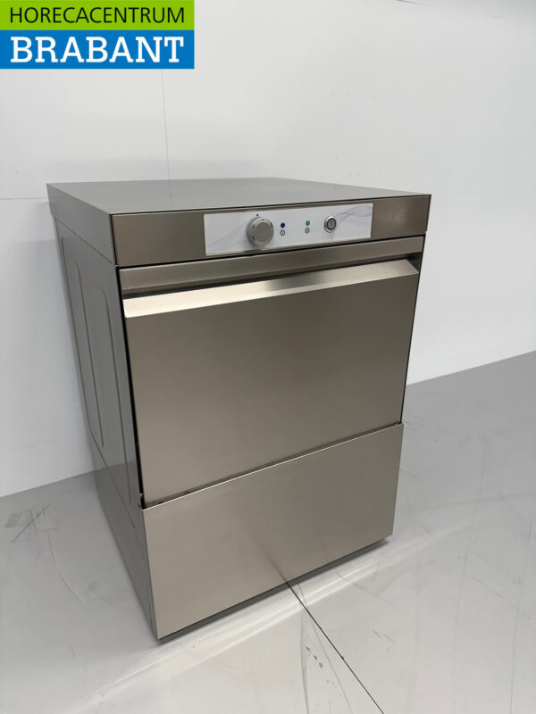 Asber Basic-line Geschirrspüler aus Edelstahl mit Ablaufpumpe und Seifenpumpen 400V Horeca – Bild 3