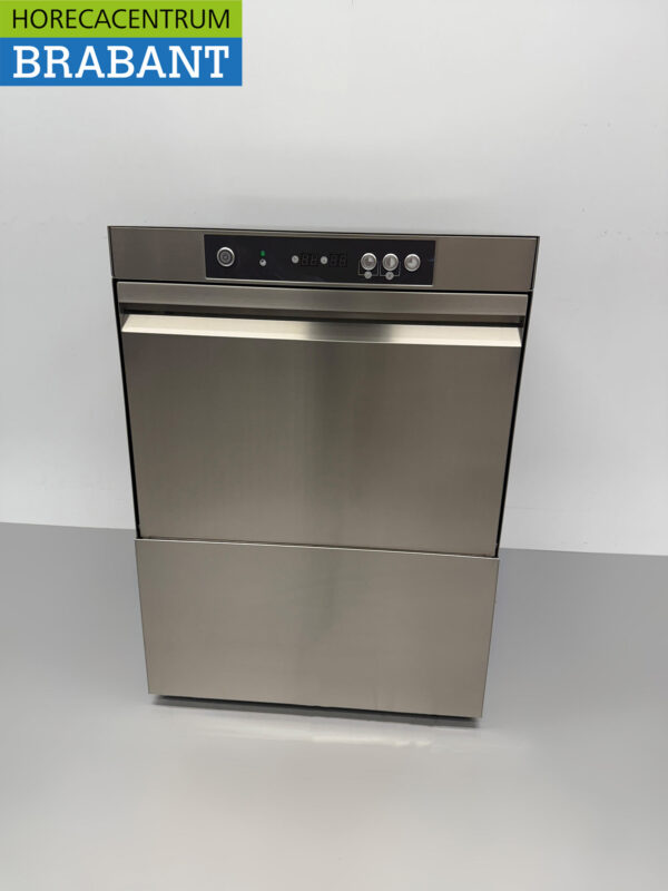 Asber Profi-line Plus Geschirrspüler aus Edelstahl Geschirrspüler mit Wasserenthärter und Ablaufpumpe 230V Horeca