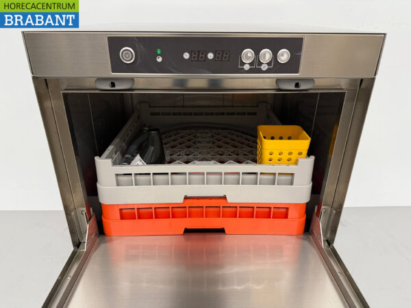 Asber Profi-line Plus Geschirrspüler aus Edelstahl Geschirrspüler mit Wasserenthärter und Ablaufpumpe 230V Horeca – Bild 4
