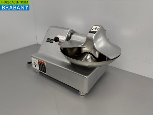 Edelstahlschneider Fleischschneider Gemüseschneider 9 Liter 230V Horeca – Bild 2