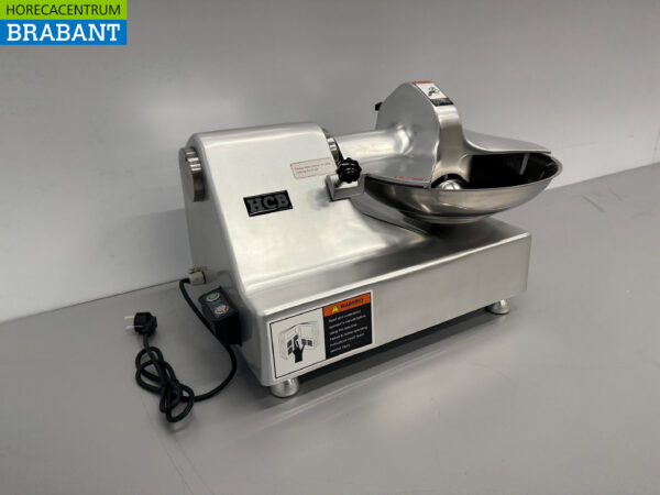 Edelstahlschneider Fleischschneider Gemüseschneider 9 Liter 230V Horeca – Bild 3