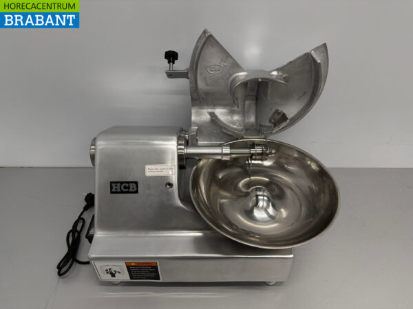 Edelstahlschneider Fleischschneider Gemüseschneider 9 Liter 230V Horeca – Bild 4