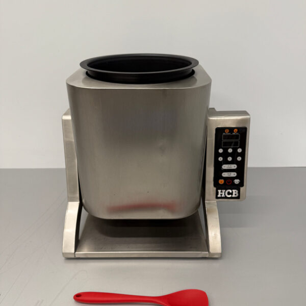 HCB Edelstahl Automatik-Wok 9 Liter 3,2 kW 230V Catering