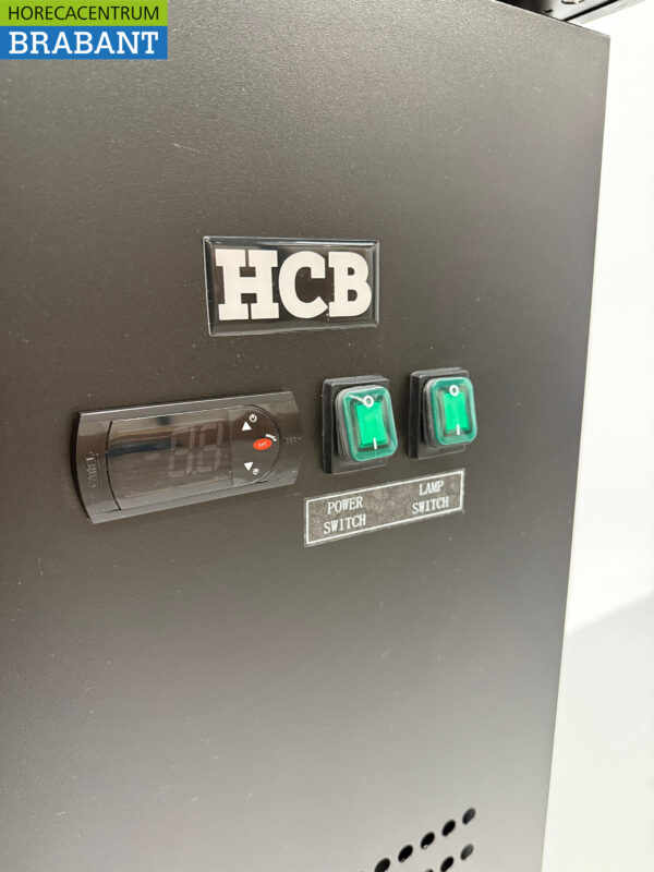 HCB Backbar Bar Cooler 1 Tür und 2 Schubladen 280 Liter 146,5 cm 230V Horeca – Bild 6
